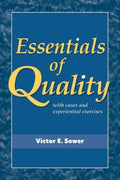 Essentials of Quality with Cases and Experiential Exercises - MPHOnline.com