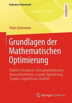 Grundlagen Der Mathematischen Optimierung - MPHOnline.com