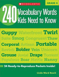 240 Vocabulary Words Kids Need to Know, Grade 4 - MPHOnline.com