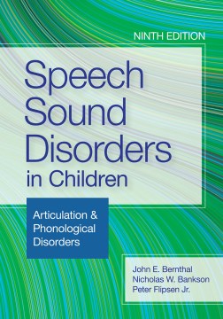 Speech Sound Disorders in Children - MPHOnline.com