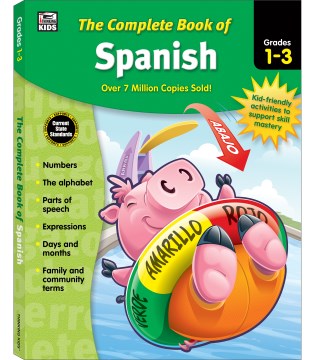 The Complete Book of Spanish, Grades 1 - 3 - MPHOnline.com