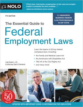 The Essential Guide to Federal Employment Laws - MPHOnline.com