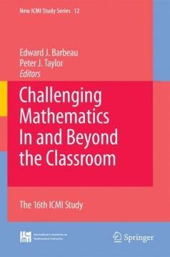 Challenging Mathematics In and Beyond the Classroom - MPHOnline.com