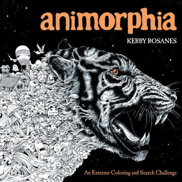 Animorphia Adult Coloring Book - MPHOnline.com