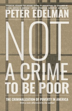 Not a Crime to Be Poor - MPHOnline.com