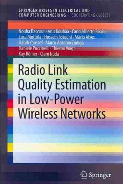 Radio Link Quality Estimation in Low-Power Wireless Networks - MPHOnline.com