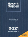 Hoover's MasterList of U.S. Companies 2021 - MPHOnline.com