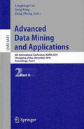 Advanced Data Mining and Applications - MPHOnline.com