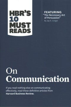 HBR's 10 Must Reads on Communication 2-Volume Collection - MPHOnline.com
