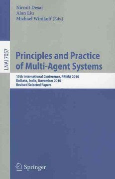 Principles and Practice of Multi-Agent Systems - MPHOnline.com