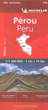 Michelin Peru Map - MPHOnline.com