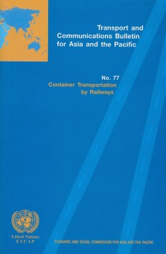 Transport and Communications Bulletin for Asia and the Pacific - MPHOnline.com