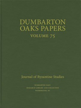 Dumbarton Oaks Papers - MPHOnline.com