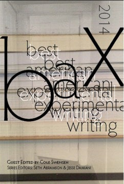 Best American Experimental Writing 2014 - MPHOnline.com