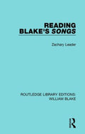 Reading Blake's Songs - MPHOnline.com