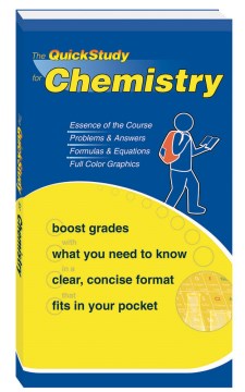 Quick Study for Chemistry - MPHOnline.com