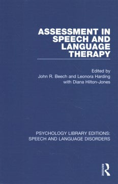 Assessment in Speech and Language Therapy - MPHOnline.com