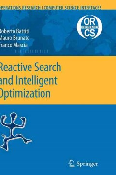 Reactive Search and Intelligent Optimization - MPHOnline.com