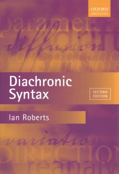 Diachronic Syntax - MPHOnline.com