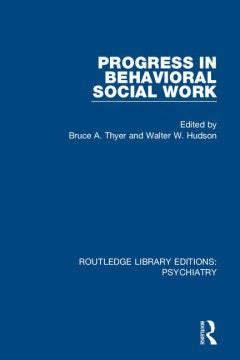 Progress in Behavioral Social Work - MPHOnline.com