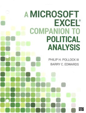 A Microsoft Excel Companion to Political Analysis - MPHOnline.com