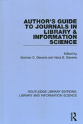 Author's Guide to Journals in Library & Information Science - MPHOnline.com