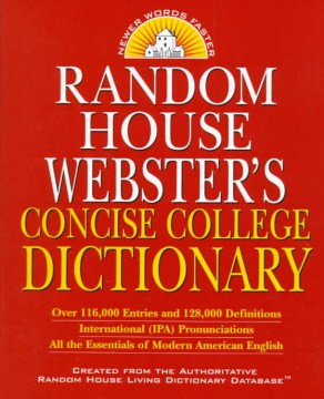 WEBSTER CONCISE COLLEGEDICTIONARY - MPHOnline.com