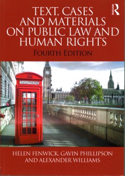 Text, Cases and Materials on Public Law and Human Rights - MPHOnline.com