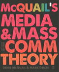 Mcquail?s Media and Mass Communication Theory - MPHOnline.com