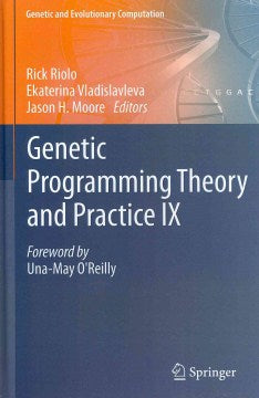 Genetic Programming Theory and Practice IX - MPHOnline.com