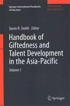 Handbook of Giftedness and Talent Development in the Asia-Pacific - MPHOnline.com