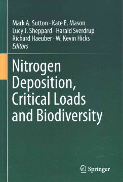 Nitrogen Deposition, Critical Loads and Biodiversity - MPHOnline.com