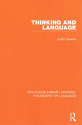 Thinking and Language - MPHOnline.com