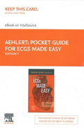 Pocket Guide for Ecgs Made Easy Elsevier Ebook on Vitalsource Access Code - MPHOnline.com