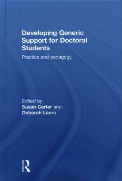 Developing Generic Support for Doctoral Students - MPHOnline.com