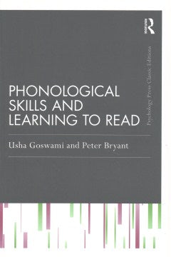 Phonological Skills and Learning to Read - MPHOnline.com