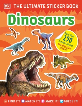 The Ultimate Sticker Book Dinosaurs - MPHOnline.com