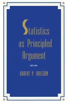 Statistics As Principled Argument - MPHOnline.com