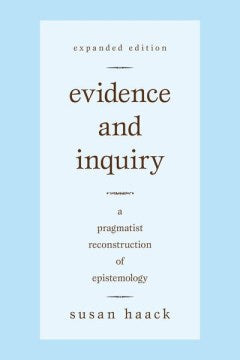 Evidence and Inquiry - MPHOnline.com