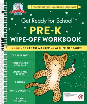 Pre-K Wipe-Off Workbook - MPHOnline.com