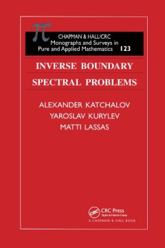 Inverse Boundary Spectral Problems - MPHOnline.com