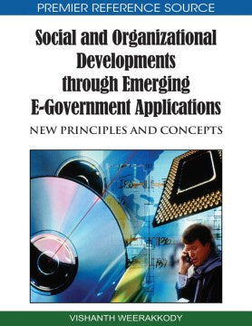 Social and Organizational Developments Through Emerging E-Government Applications - MPHOnline.com