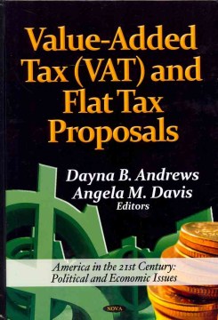 Value-added Tax Vat and Flat Tax Proposals - MPHOnline.com