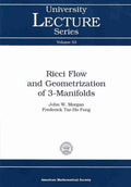 Ricci Flow and Geometrization of 3-Manifolds - MPHOnline.com