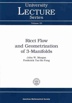 Ricci Flow and Geometrization of 3-Manifolds - MPHOnline.com