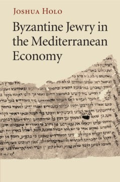 Byzantine Jewry in the Mediterranean Economy - MPHOnline.com