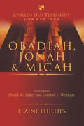 Obadiah, Jonah & Micah - MPHOnline.com