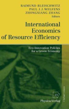 International Economics of Resource Efficiency - MPHOnline.com