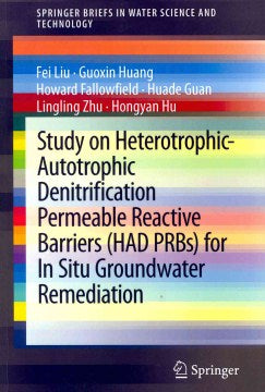 Study on Heterotrophic-autotrophic Denitrification Permeable Reactive Barriers, Had Prbs for in Situ Groundwater Remediation - MPHOnline.com