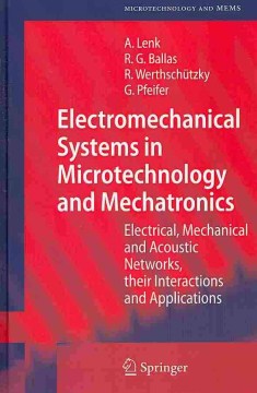 Electromechanical Systems in Microtechnology and Mechatronics - MPHOnline.com